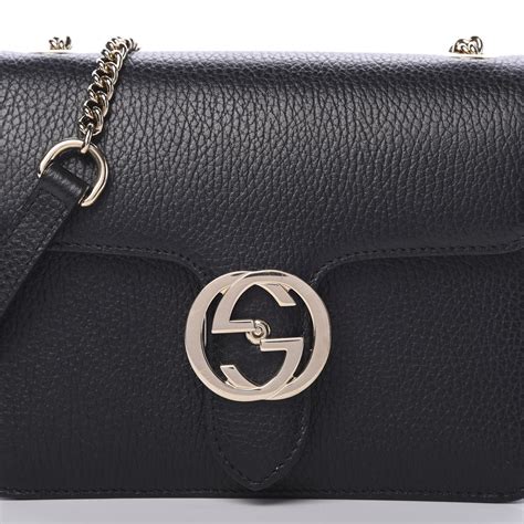 gucci t original gg dollar calf bag|GUCCI Dollar Calfskin Small Interlocking G Shoulder .